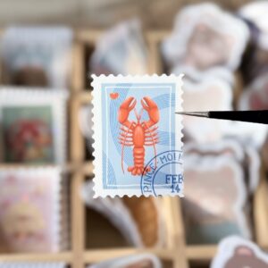 Stickers timbre Homard