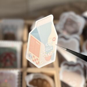 Stickers Brique de lait