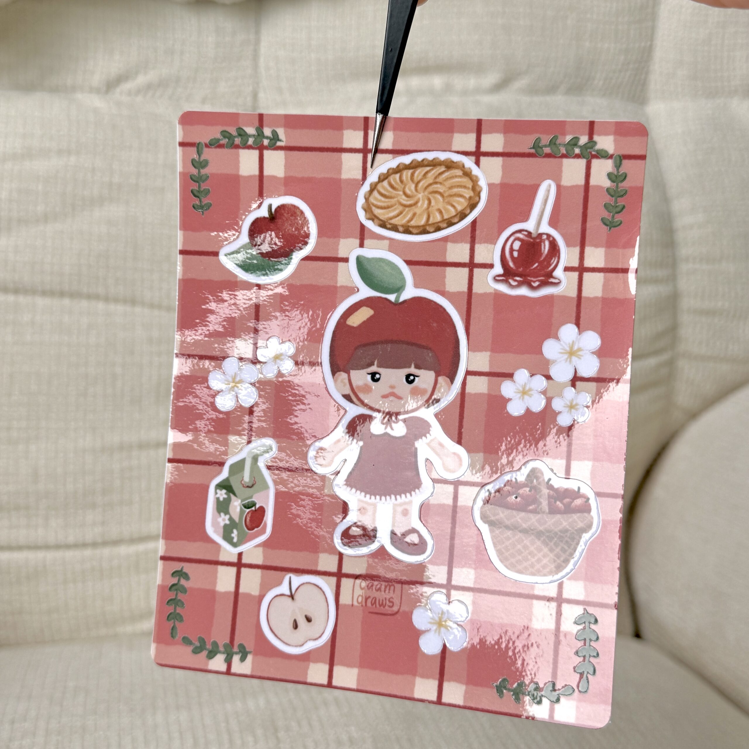 Planche de stickers Pomme – Image 2