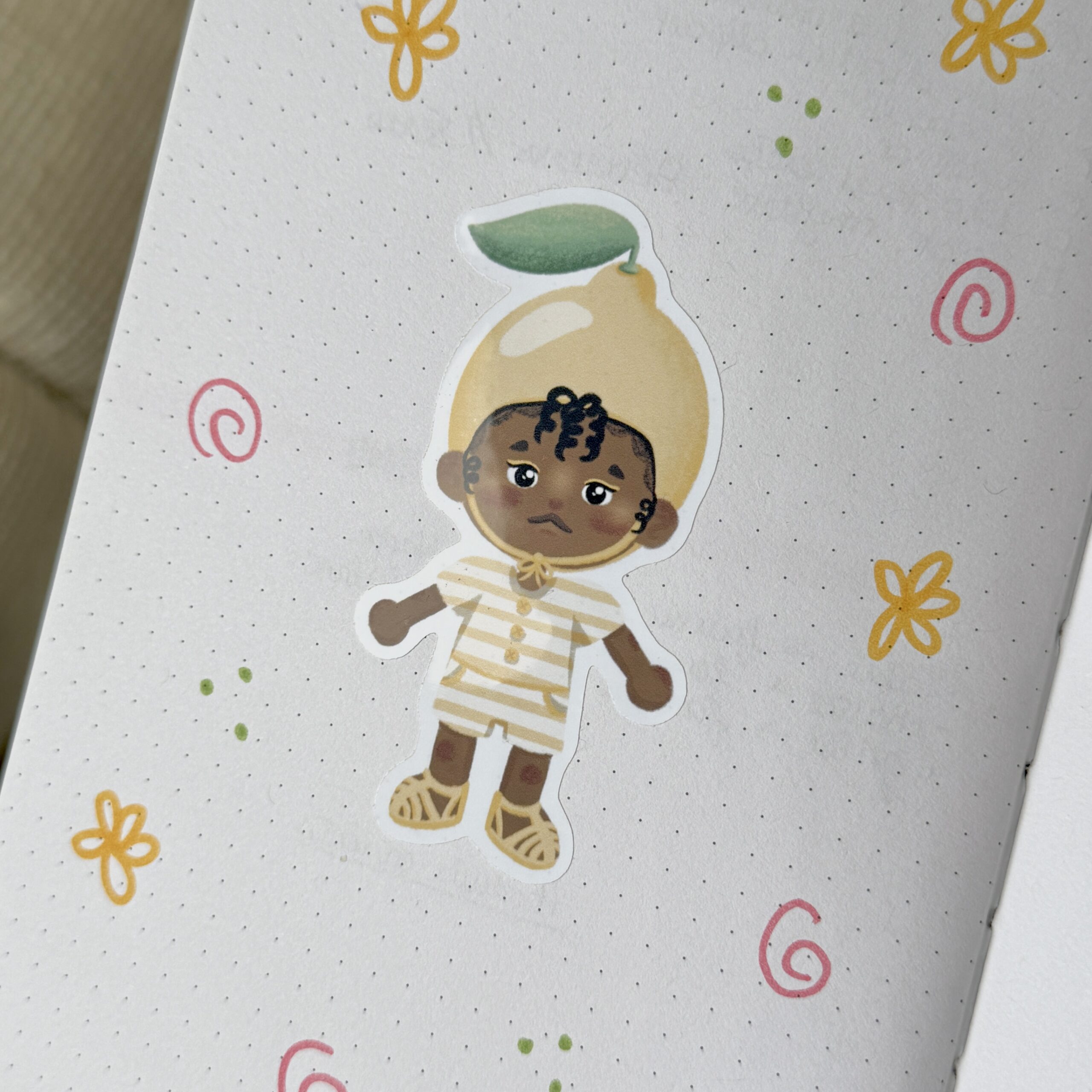 Planche de stickers Citron – Image 3