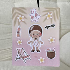 Planche de stickers Noix de Coco