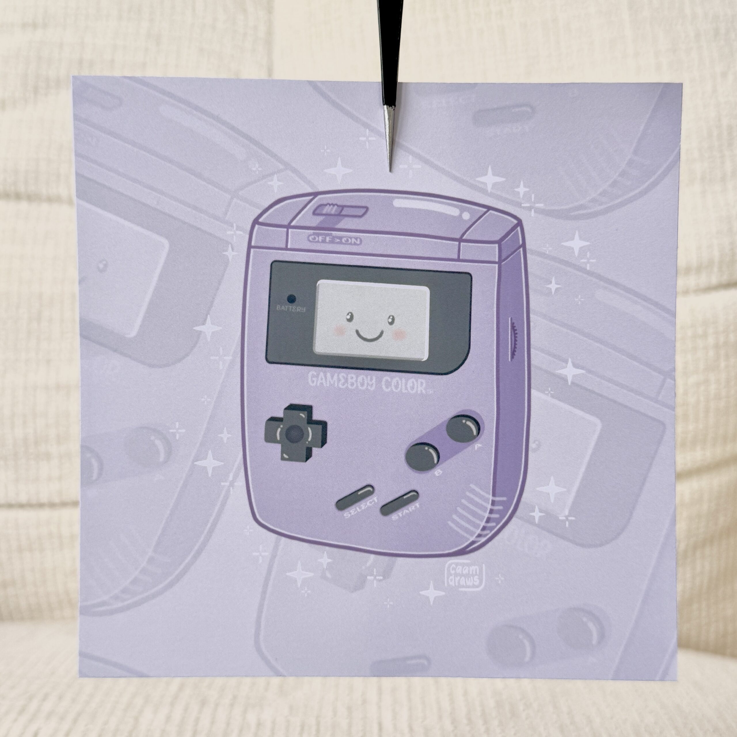 Affiche Console rétro